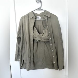 Princess Polly Adalia 2-Piece Shirt in Size US 0